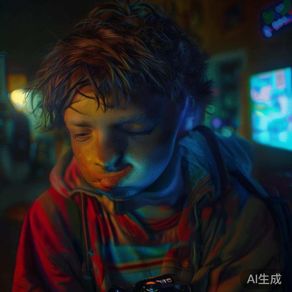 事实上，某些案例显示，一名高中生每晚熬夜长时间玩游